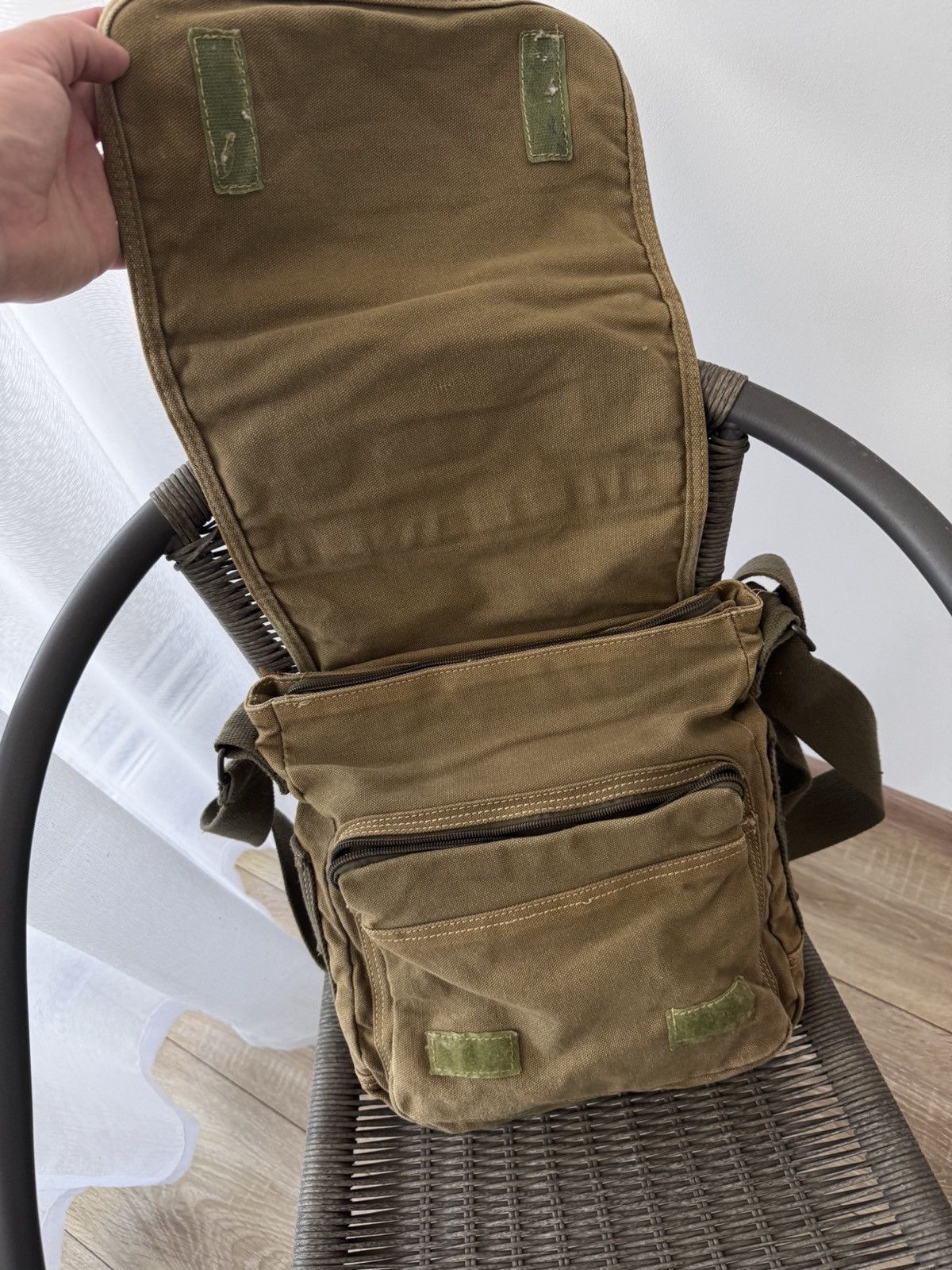Diesel Vintage Diesel Spare Parts Military Beige Crossbody Bag Size ONE SIZE - 8 Thumbnail