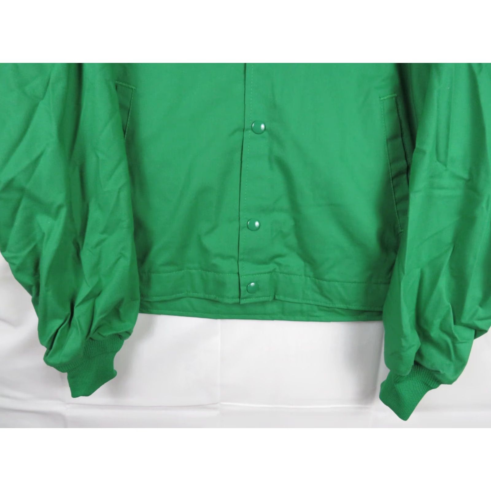 Vintage VINTAGE Swingster Jacket Mens L Green Full Zip Windbreaker Cotton Blend USA Dealer Size US L / EU 52-54 / 3 - 2 Thumbnail