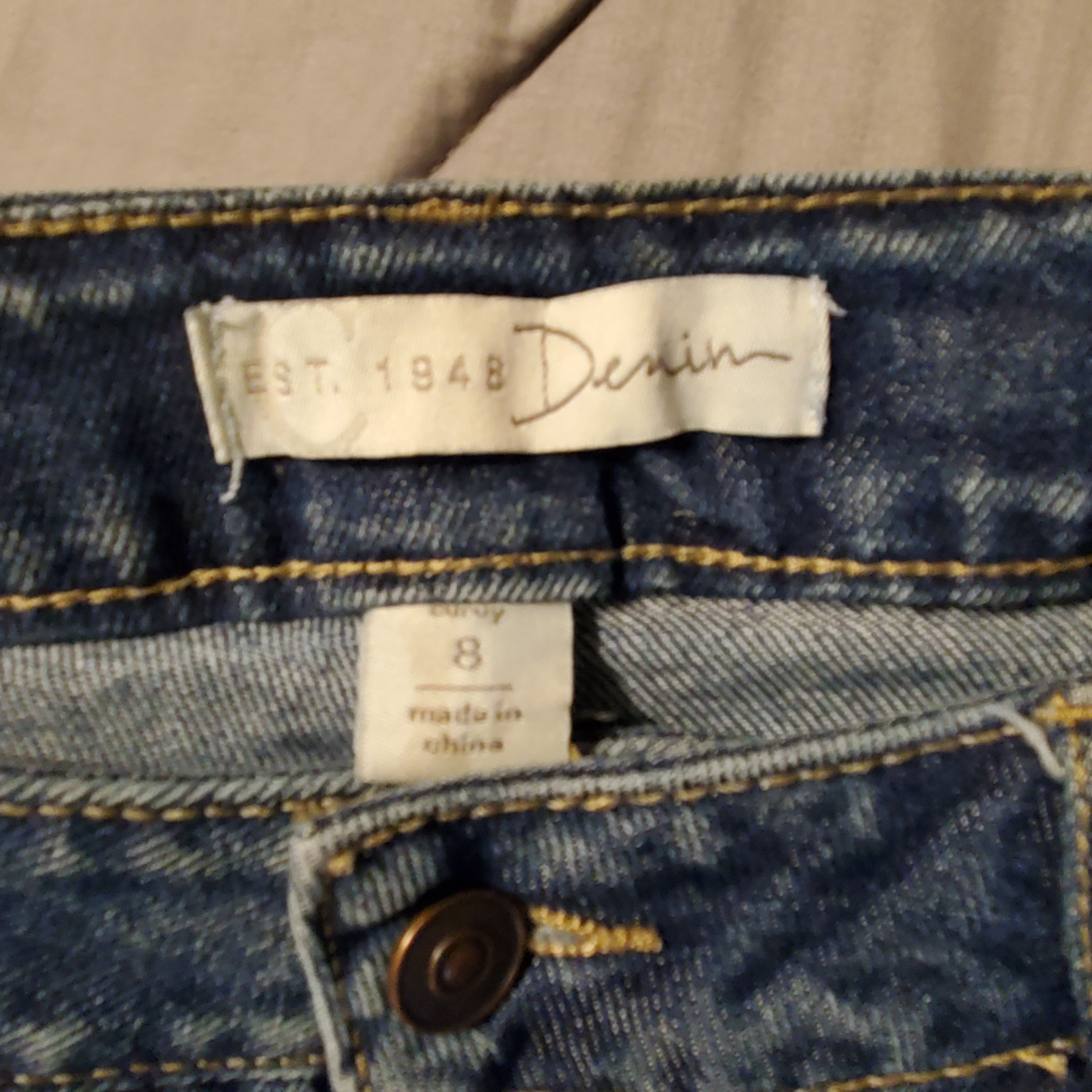Other Distressed Ankle Blue Jeans from Cato SZ:8 Size 30" / US 8 / IT 44 - 5 Thumbnail