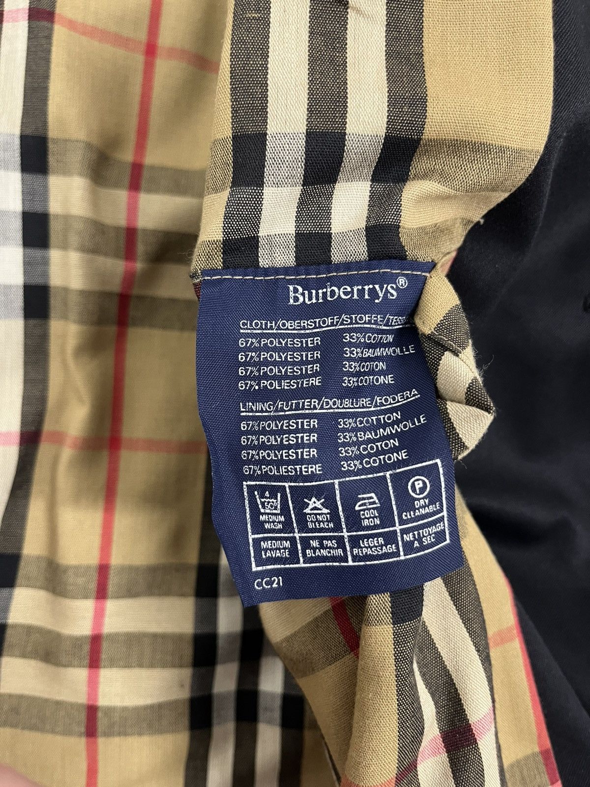 Burberry Classic Burberrys Coat with Nova Check Size US L / EU 52-54 / 3 - 9 Thumbnail
