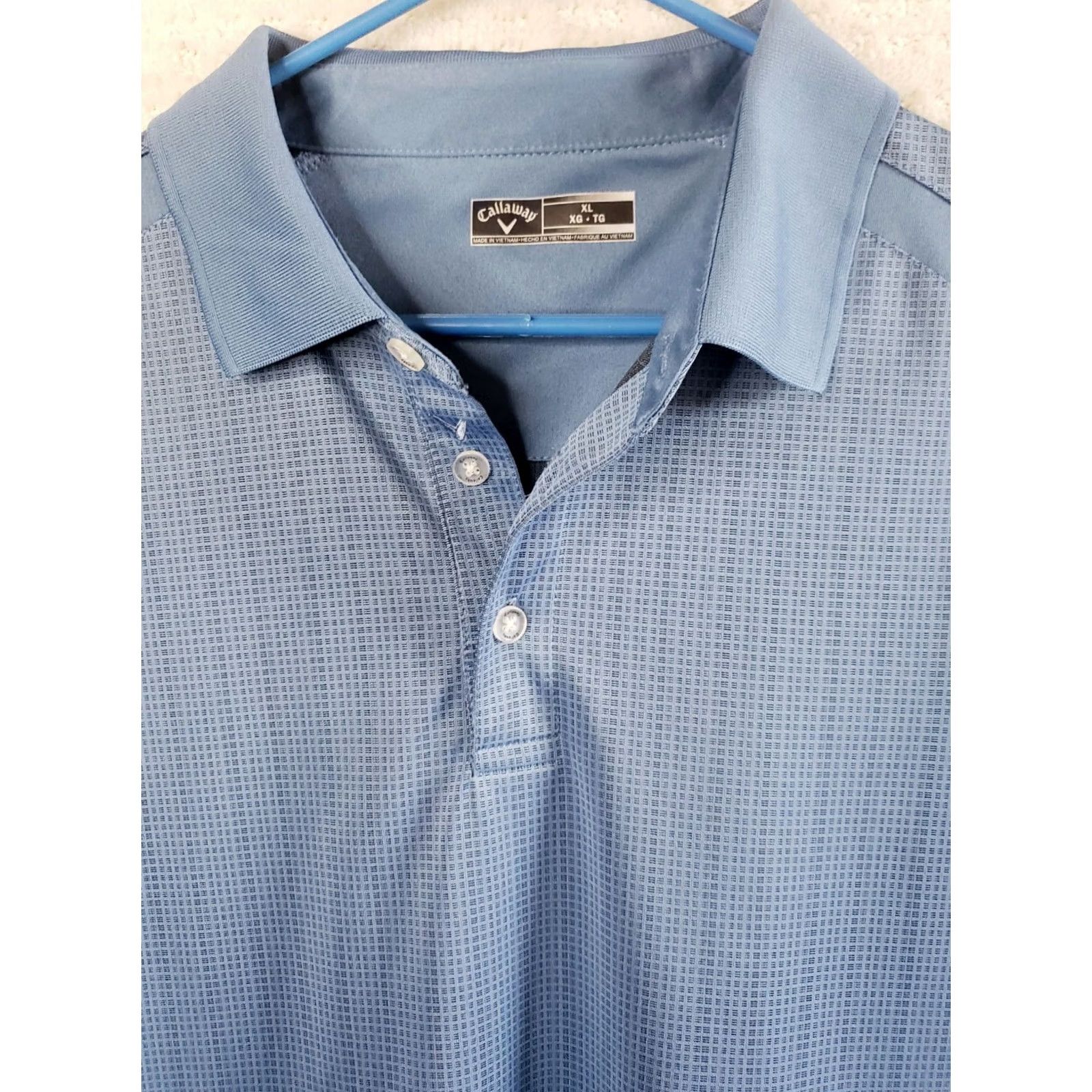 Callaway Callaway Polo Shirt Men's XL Blue Golf Polo Short Sleeve Opti-Dri Lightweight Size US XL / EU 56 / 4 - 7 Thumbnail