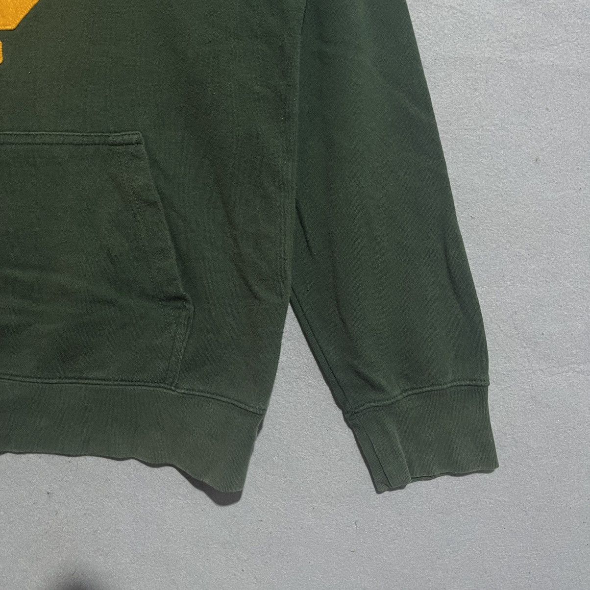 Stussy Vintage Stüssy Collegiate “S” Patch Hoodie (Early 2000s Size US M / EU 48-50 / 2 - 3 Thumbnail