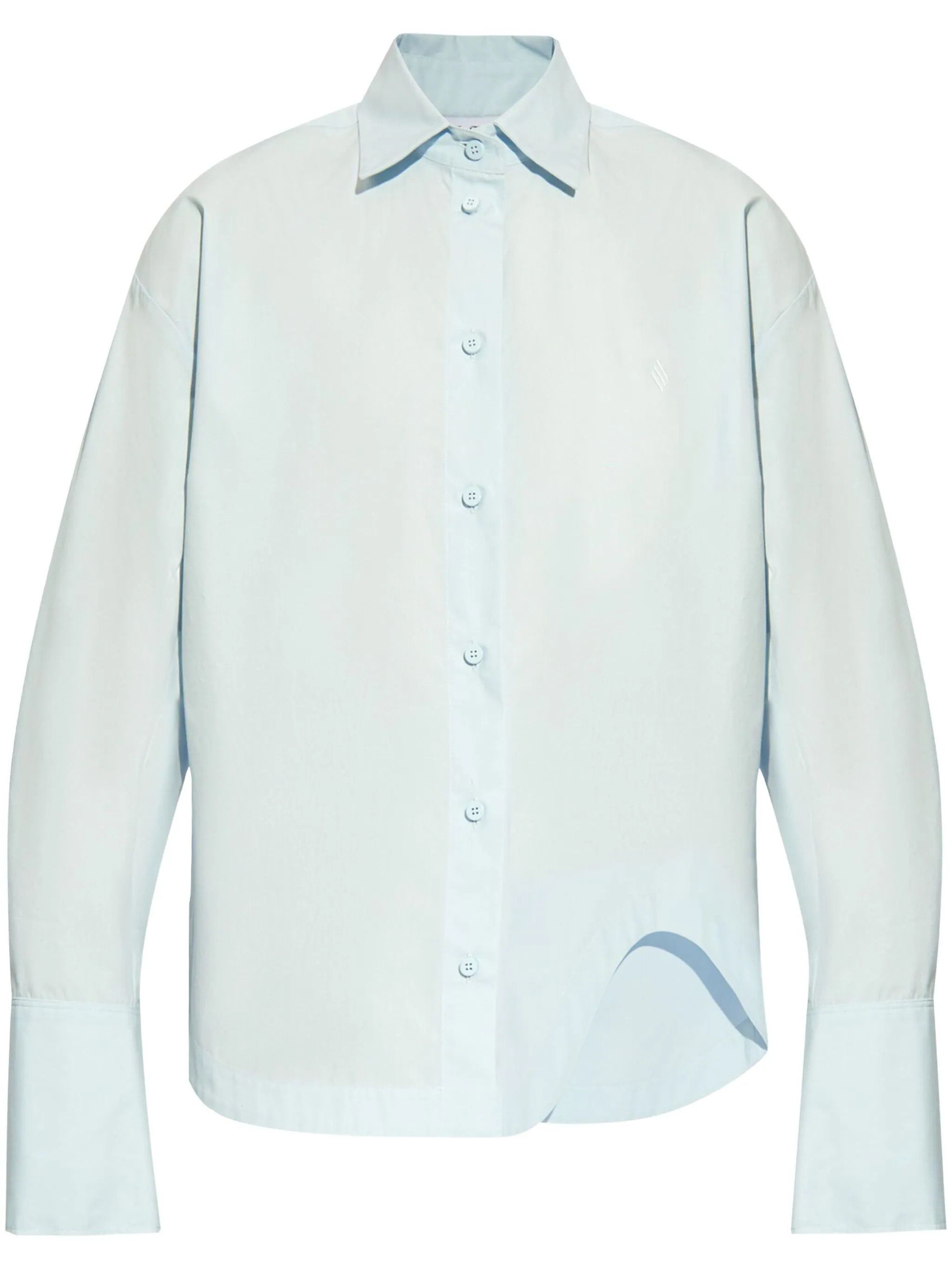 The Attico o1s22i1n1024 Eliza Shirt in Light Blue Size M / US 6-8 / IT 42-44 - 1 Thumbnail