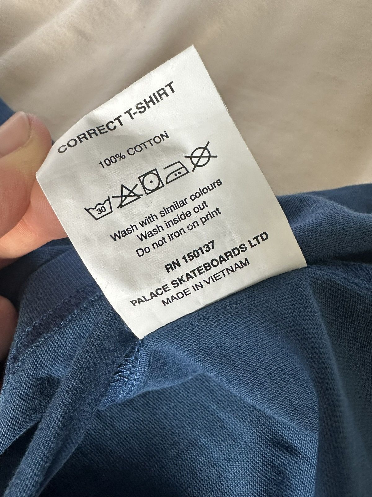 Palace Palace check “correct” tee medium Size US M / EU 48-50 / 2 - 4 Thumbnail