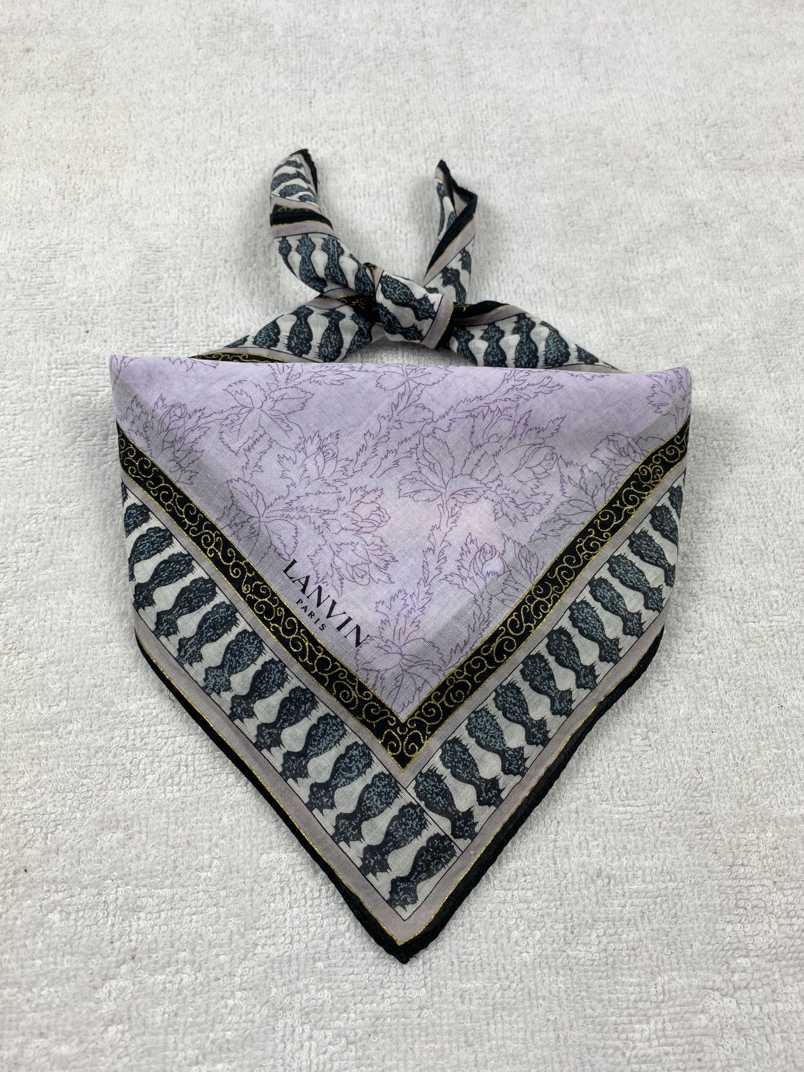 Lanvin Lanvin Handkerchief / Bandana / Neckerchief Size ONE SIZE - 2 Thumbnail