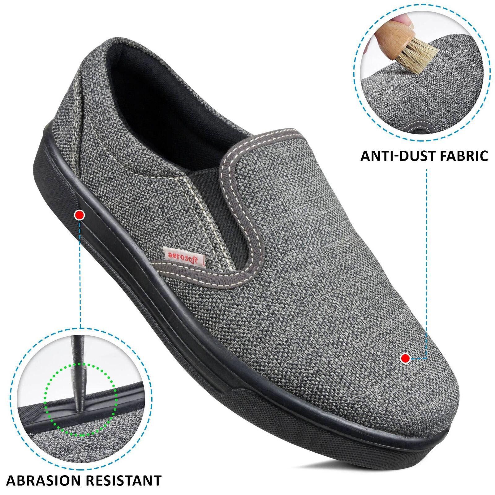 Designer Aerosoft - Orbew Slip On Women Shoes,Blue Sz 9&10, Gray Sz 8 Size US 10 / IT 40 - 4 Thumbnail