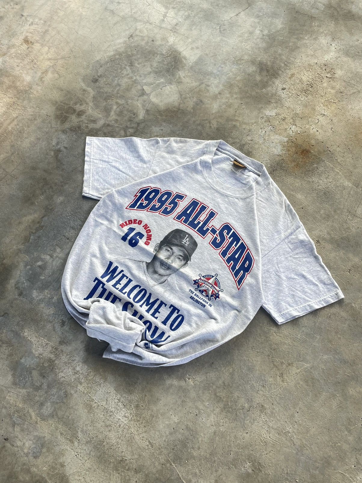 Other Vintage Nutmeg Mills 1995 All Star MLB Los Angeles Dodgers Size US M / EU 48-50 / 2 - 2 Thumbnail
