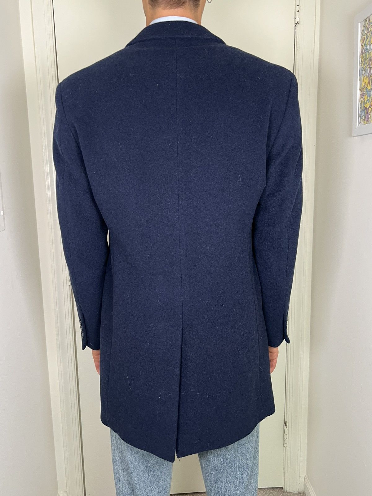 Calvin Klein Navy Blue Calvin Klein Peacoat Size US L / EU 52-54 / 3 - 3 Thumbnail