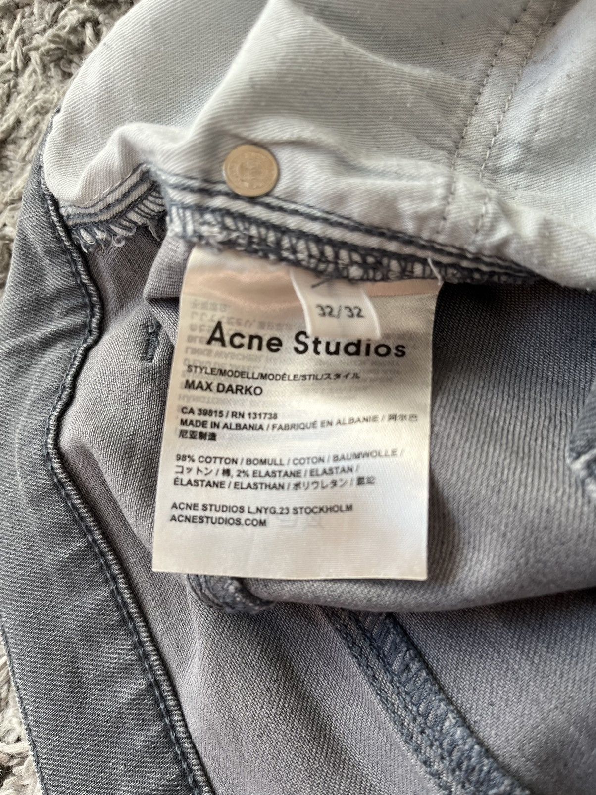 Acne Studios Acne studios denim Size US 32 / EU 48 - 3 Thumbnail