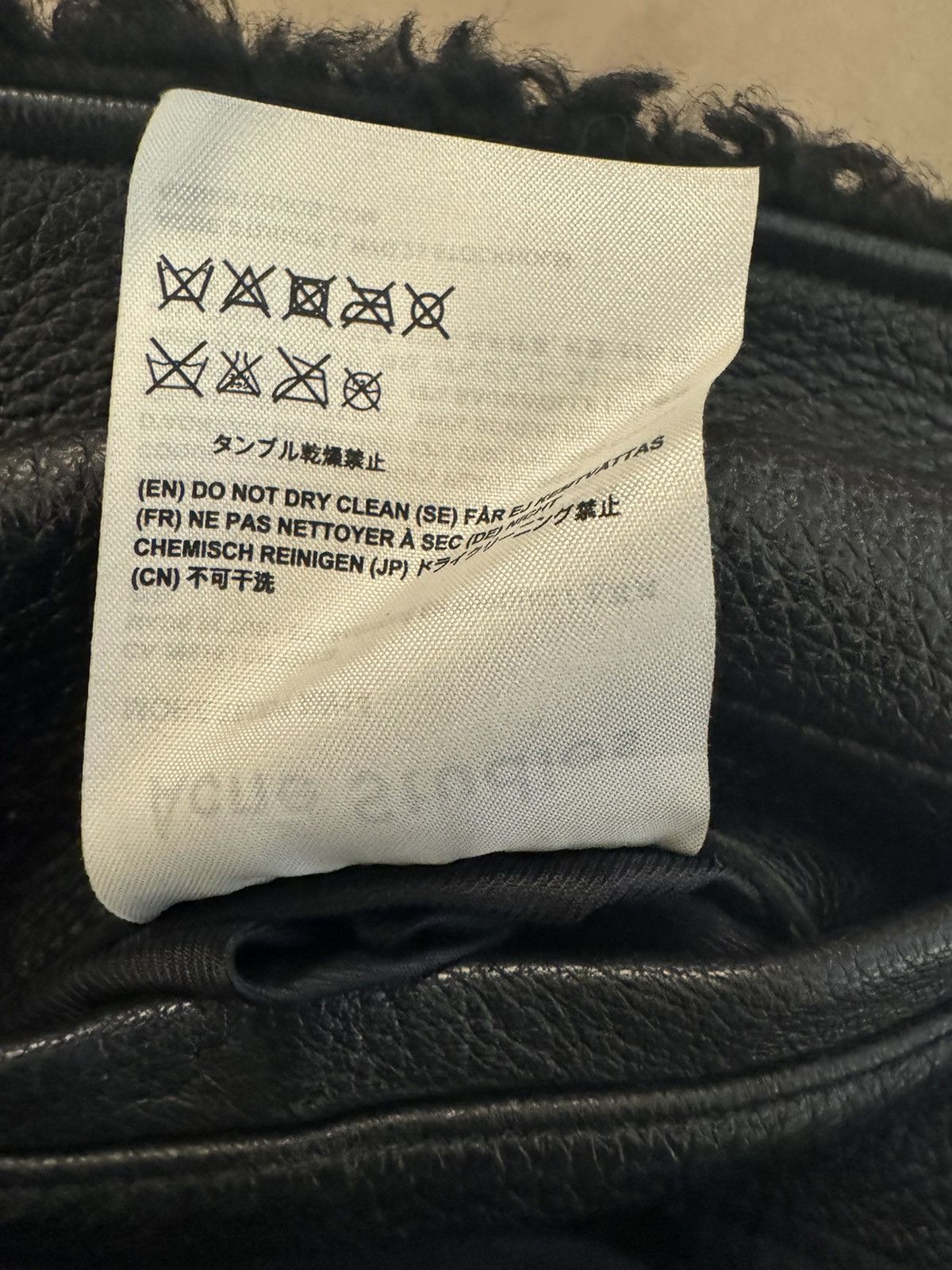 Acne Studios More Teddy AW14 Shearling Leather Moto Size XS / US 0-2 / IT 36-38 - 5 Thumbnail