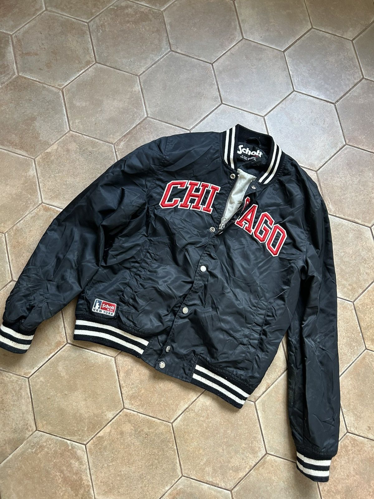 Schott Schott Chicago jacket vintage Size US M / EU 48-50 / 2 - 2 Thumbnail