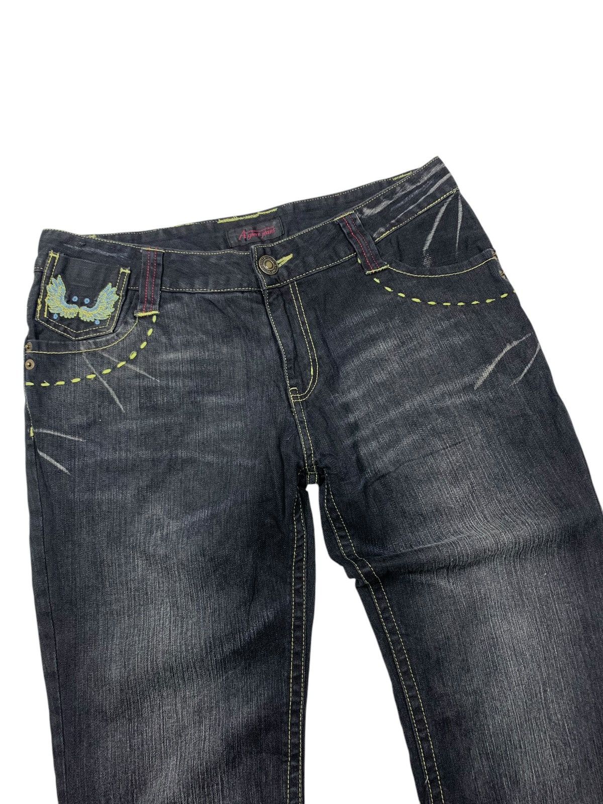 Tornado Mart Aspect Jeans - Wing Flare Jeans Pants Size US 32 / EU 48 - 5 Thumbnail