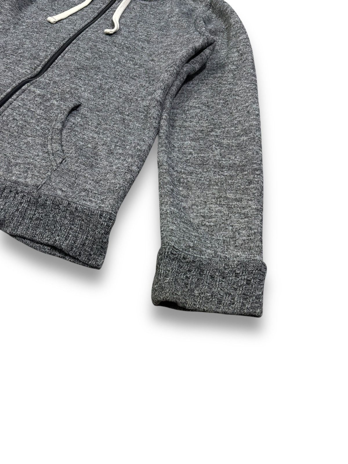 Japanese Brand Japanese Brand Anti Label Jean Sherpa Lined Full Zip Hoodie Size L / US 10 / IT 46 - 10 Thumbnail