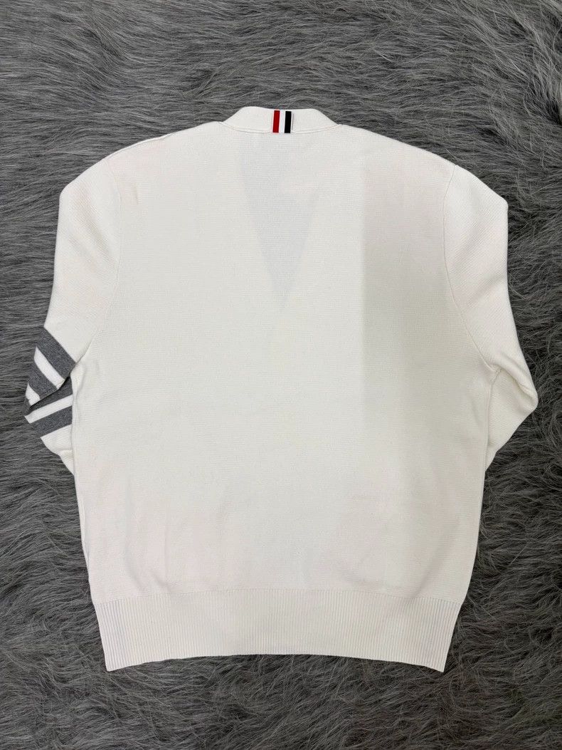 Thom Browne thom browneLogo striped cardigan knitwear 2503-Nextarrow Size US S / EU 44-46 / 1 - 2 Thumbnail