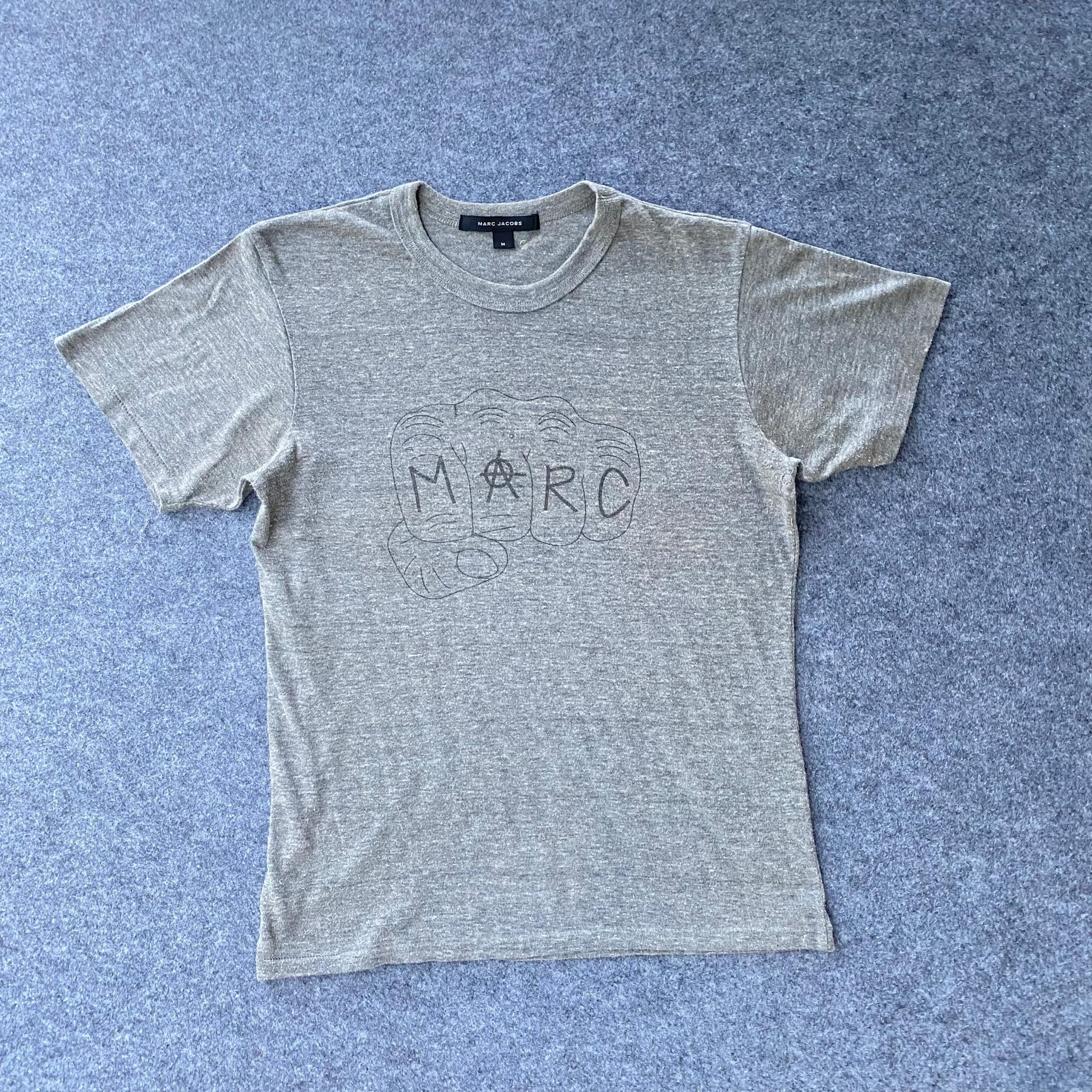 Marc Jacobs Vintage Marc Jacob Rayon Tshirt Size US M / EU 48-50 / 2 - 1 Thumbnail