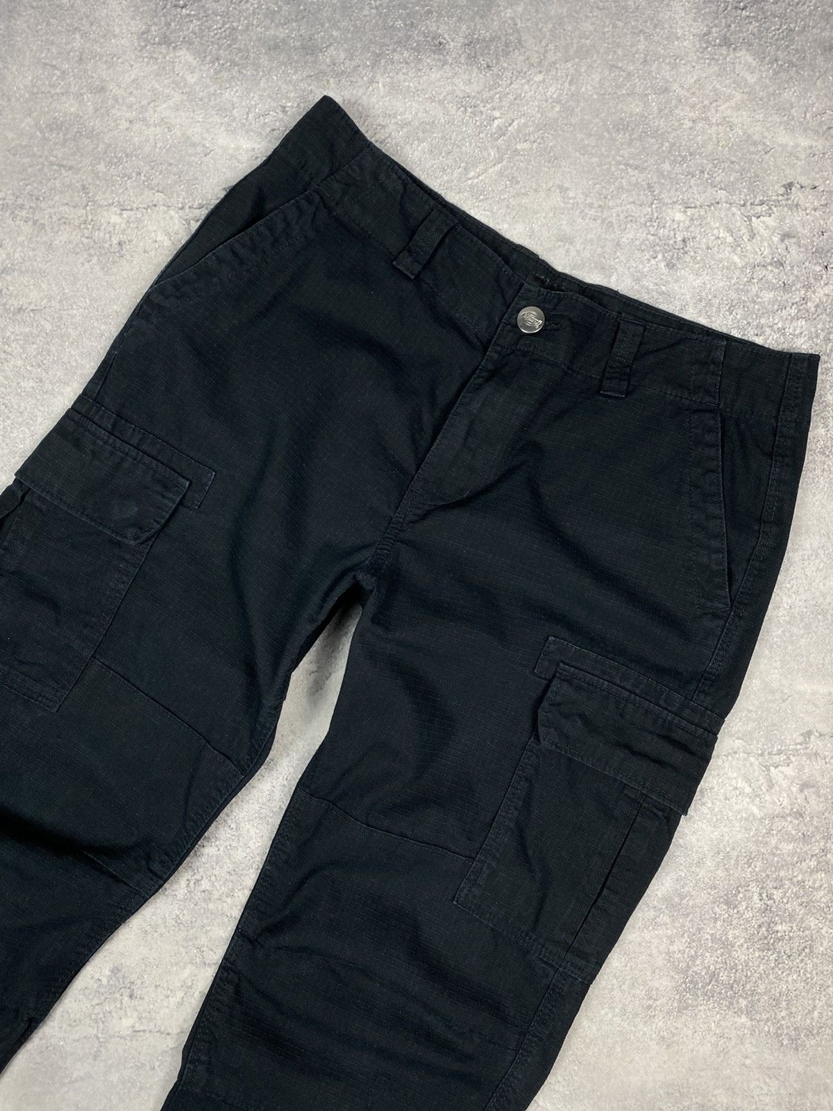 Dickies Dickies Cargo Pants Trousers Black Regular Fit Work Utility Size US 32 / EU 48 - 6 Thumbnail