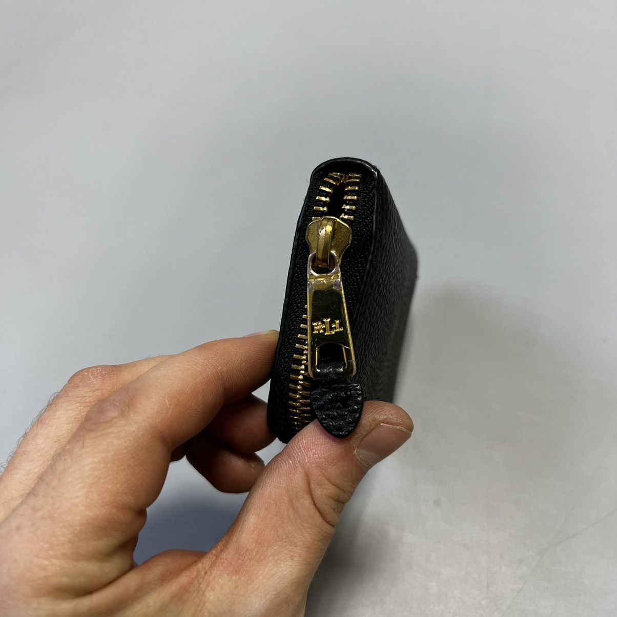 Ralph Lauren Ralph Lauren Leather Wallet Black Size ONE SIZE - 15 Thumbnail
