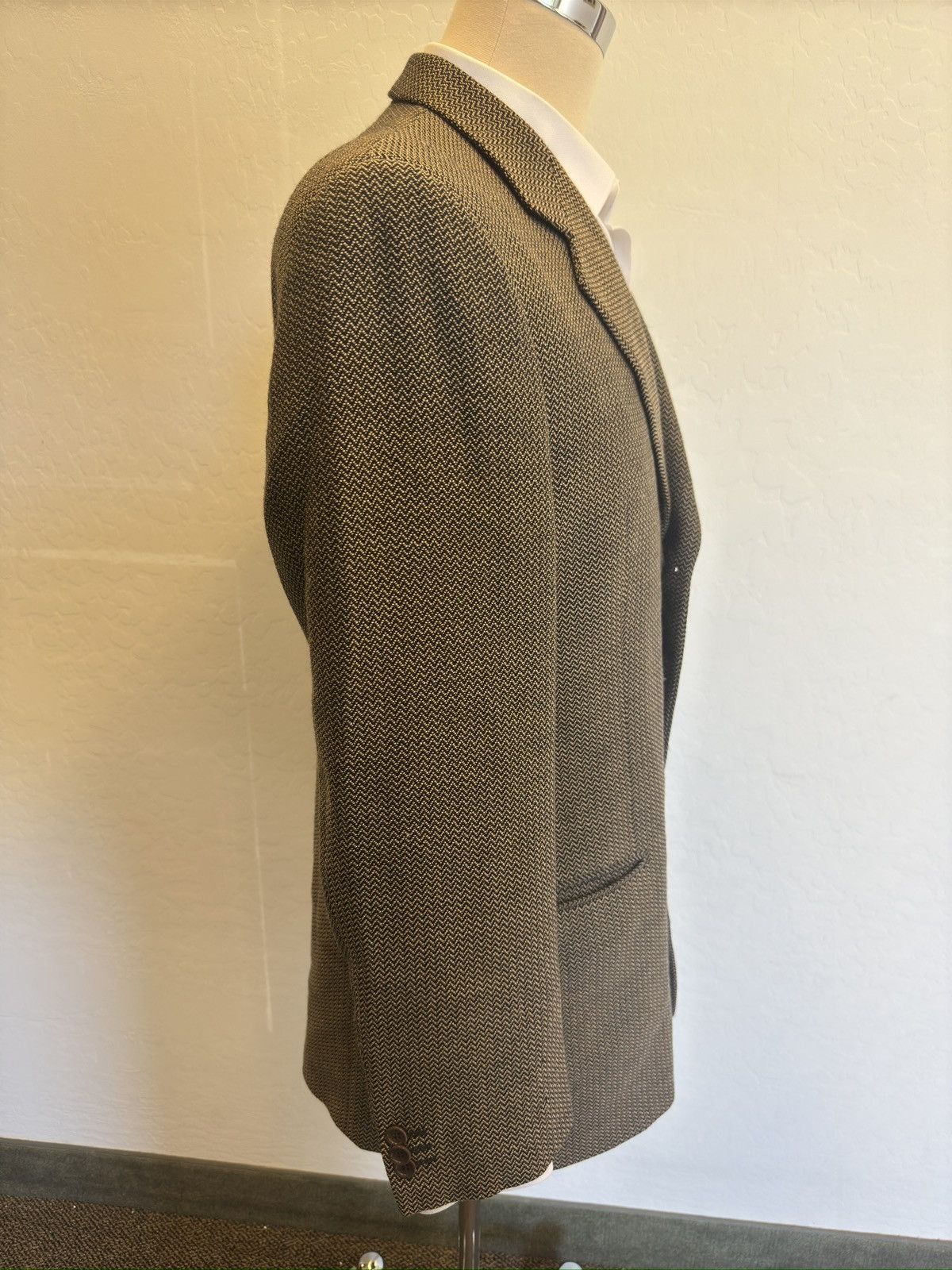 Armani Collezioni ARMANI COLLEZIONI Made in Italy Wool & Cashmere Jacket Size 44R - 5 Thumbnail