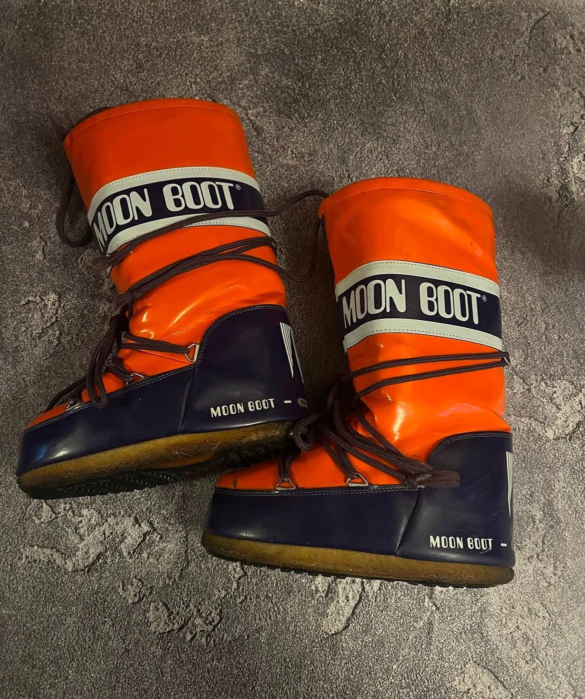 Moon Boot × Other × Vintage CRAZY Moon Boot Avan-garde vintage opium style orange Size US 6 / IT 36 - 6 Thumbnail