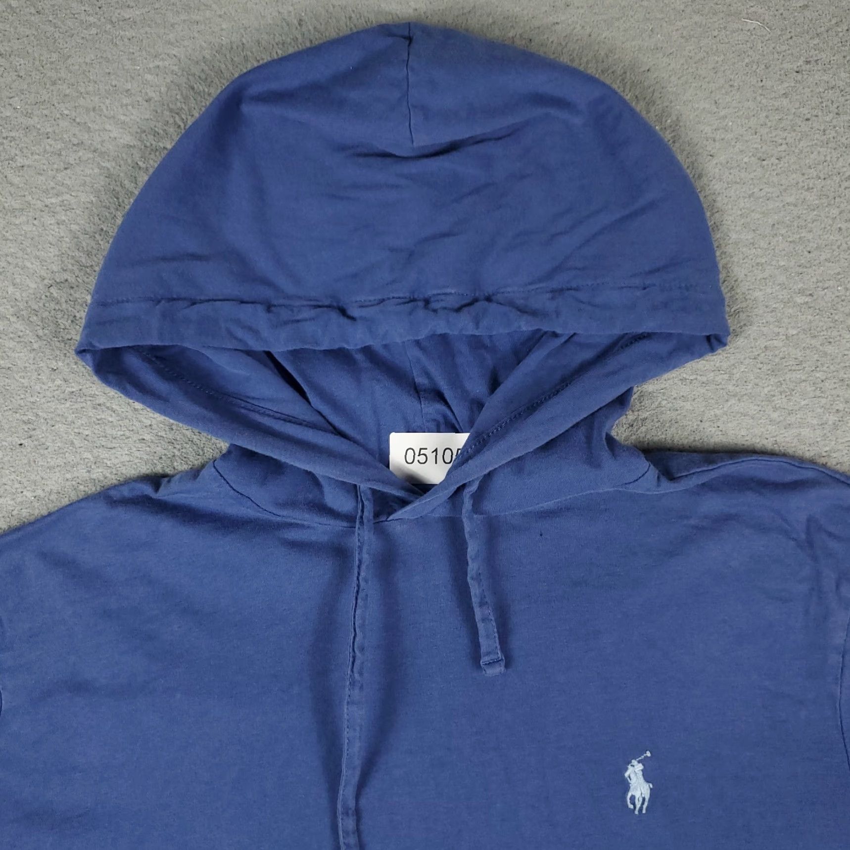 Ralph Lauren Ralph Lauren Shirt Mens M Blue Pony Logo Hooded Long Sleeve Pullover Mock Neck Cotton Woven All Seasons Classic Modern Outdoor Size US M / EU 48-50 / 2 - 3 Thumbnail
