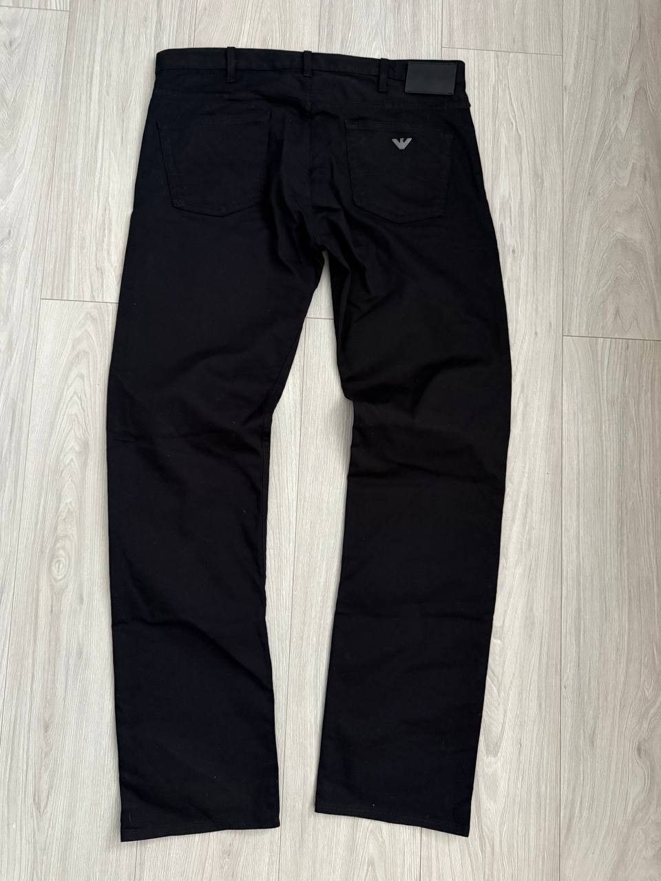 Armani Armani jeans black cotton jeans Size US 34 / EU 50 - 1 Thumbnail