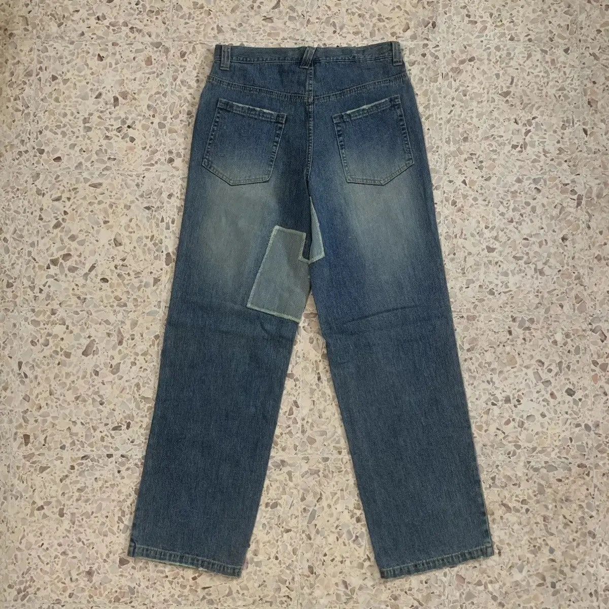 Hawk Vintage TonyHawk Jeans 31x32 Patchwork VERY RARE Denim Pants Size US 31 - 12 Thumbnail