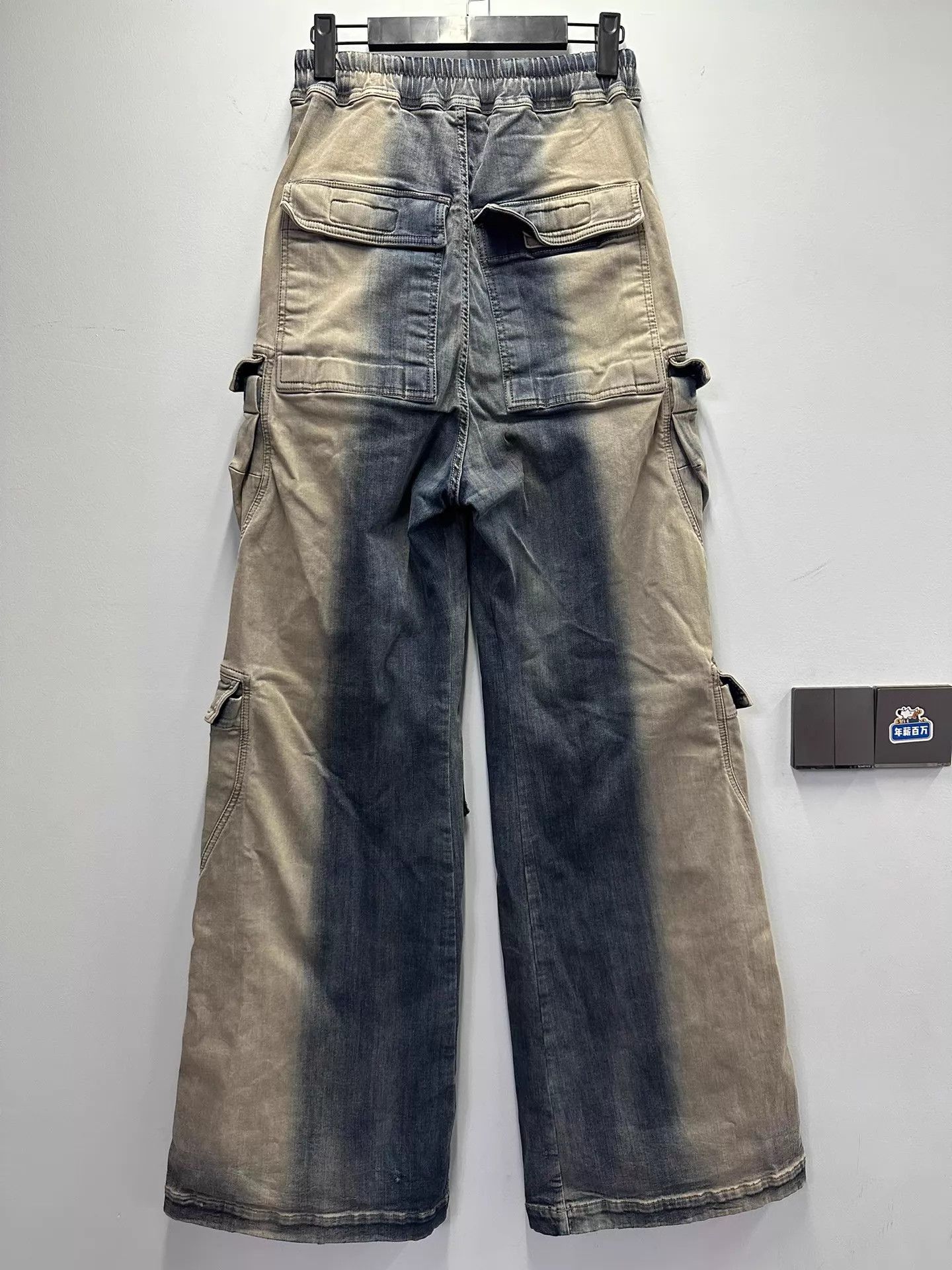 Rick Owens Rick Owens 23ss Bela Cargo Gradient Denim Jeans 46 Size US 30 / EU 46 - 3 Thumbnail