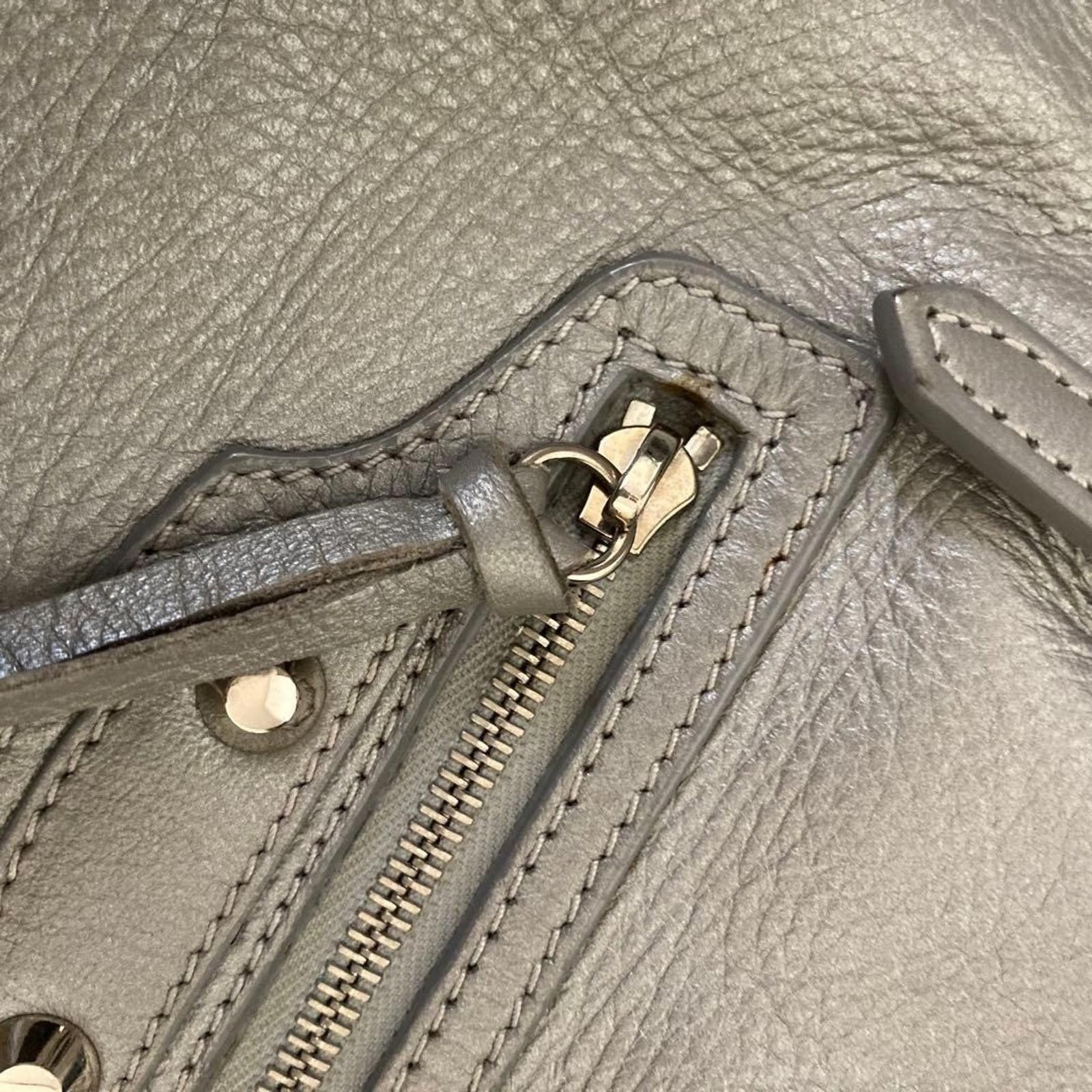 Balenciaga Balenciaga - Classic Silver Leather Tote Bag Size ONE SIZE - 5 Thumbnail