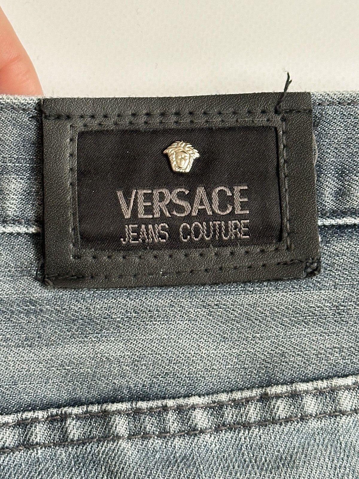 Vintage Vintage Versace Jeans Couture Medusa Straight Jeans size 38 Size US 38 / EU 54 - 6 Thumbnail