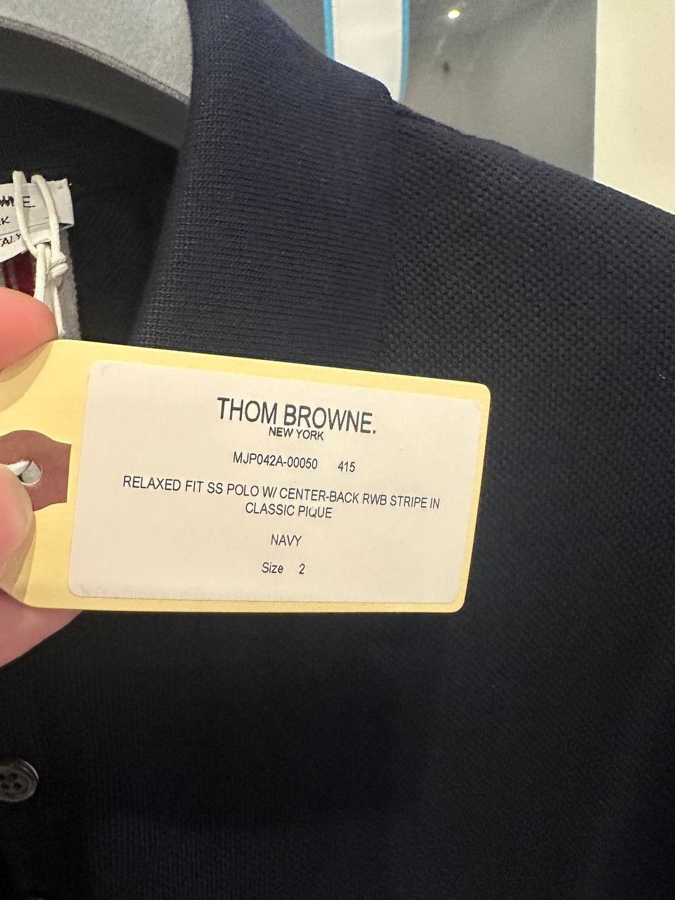 Thom Browne Thom Browne Relaxed Fit Polo Size US M / EU 48-50 / 2 - 5 Thumbnail