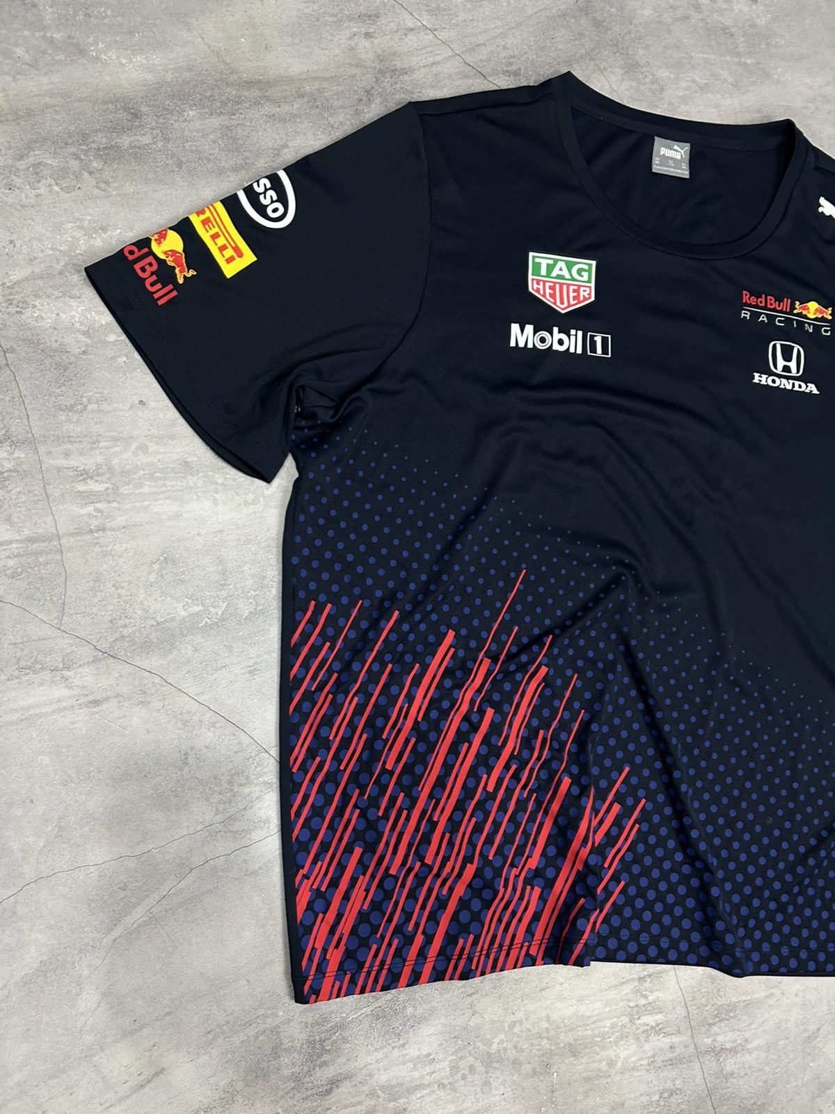 Puma Puma Red Bull Racing Blue T Shirt Size XL Size US XL / EU 56 / 4 - 3 Thumbnail