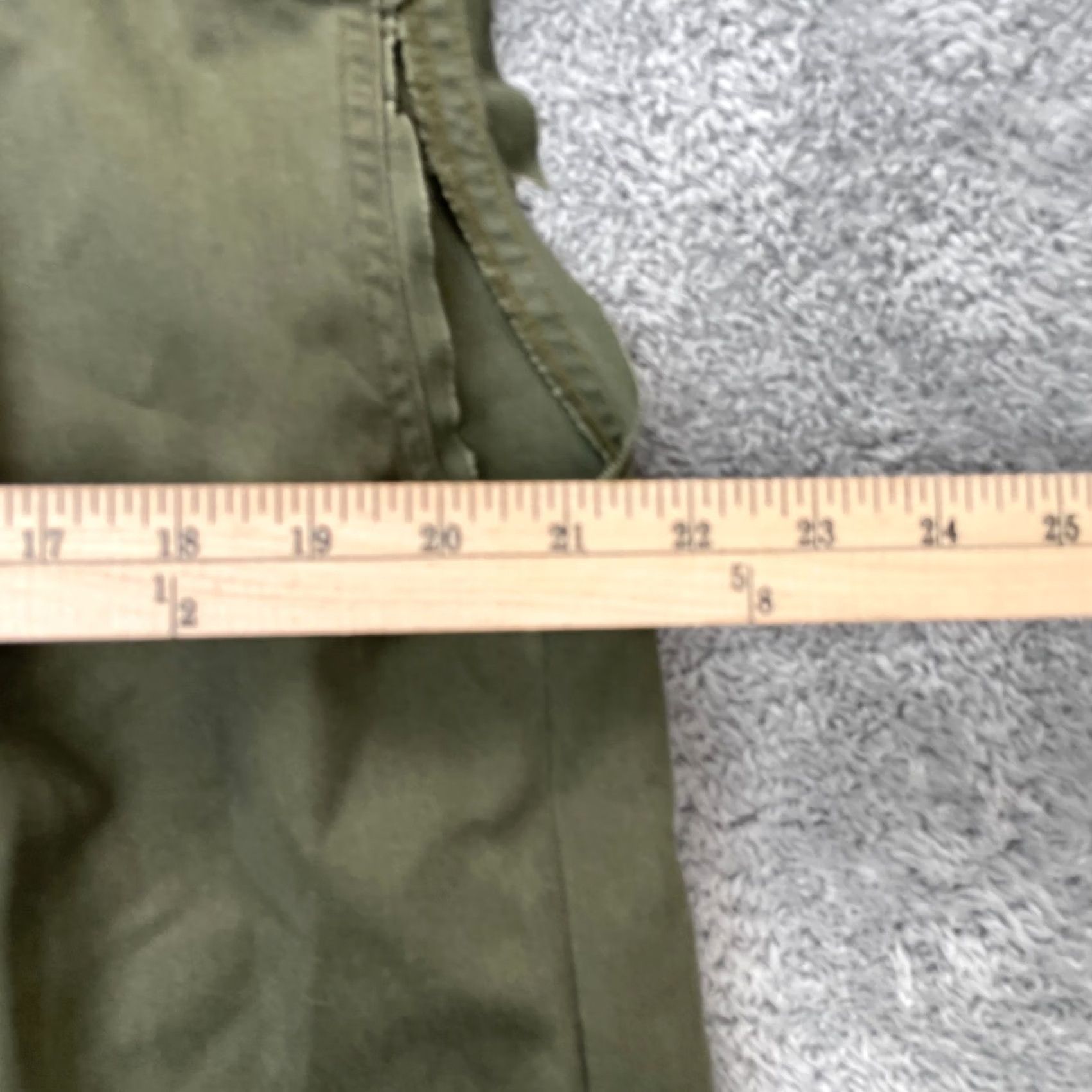 Vintage VINTAGE Ultra Force Shirt Mens Small Green Military Denim Army Utility Altered Size US S / EU 44-46 / 1 - 8 Thumbnail