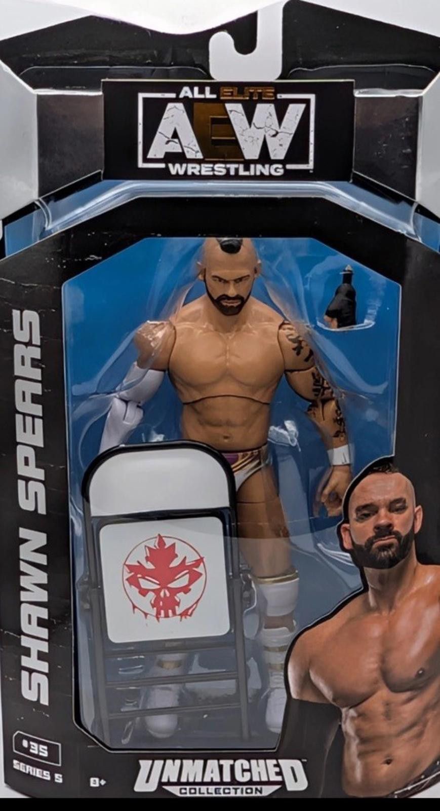 Other Jazwares AEW Unmatched Series #5 Shawn Spears #35 Size ONE SIZE - 2 Thumbnail