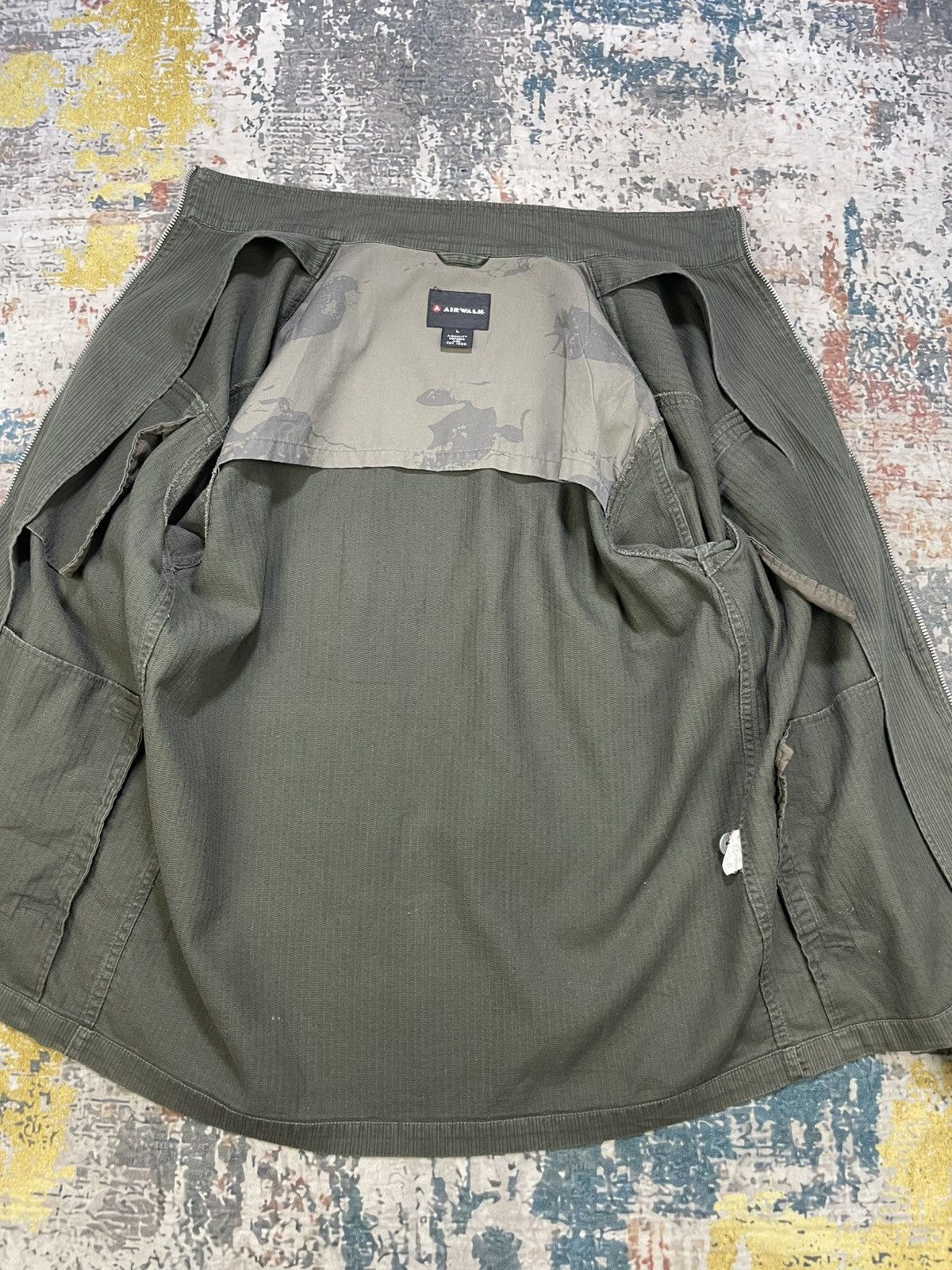 Airwalk Y2k Airwalk Stand Up Collar Zip Up Jacket Size US M / EU 48-50 / 2 - 8 Thumbnail