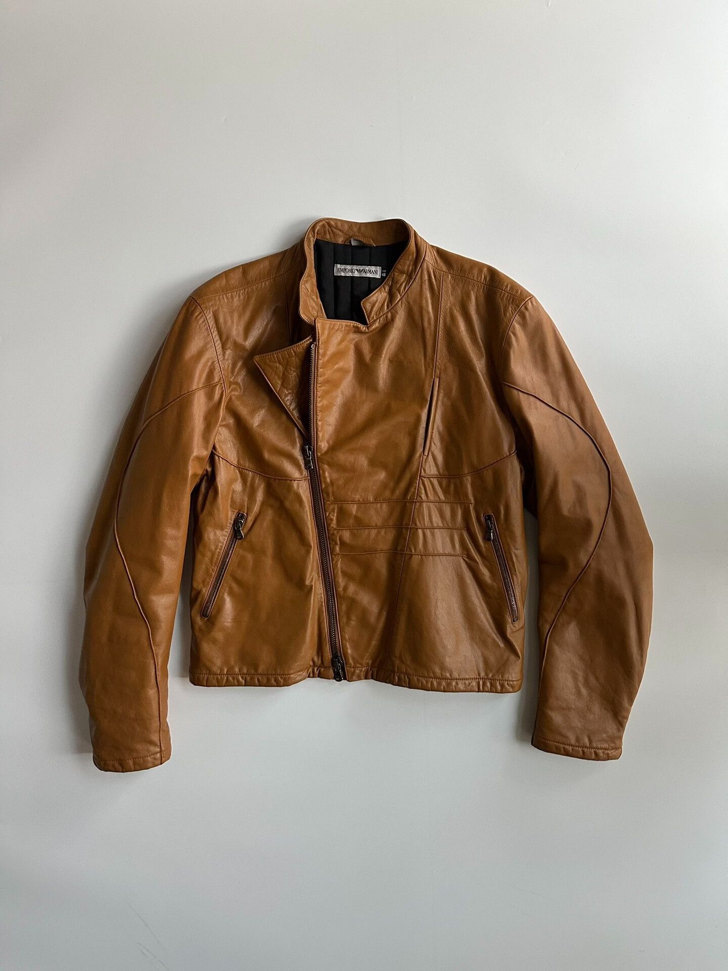 Emporio Armani × Giorgio Armani EMPORIO 90s armani archive LEATHER