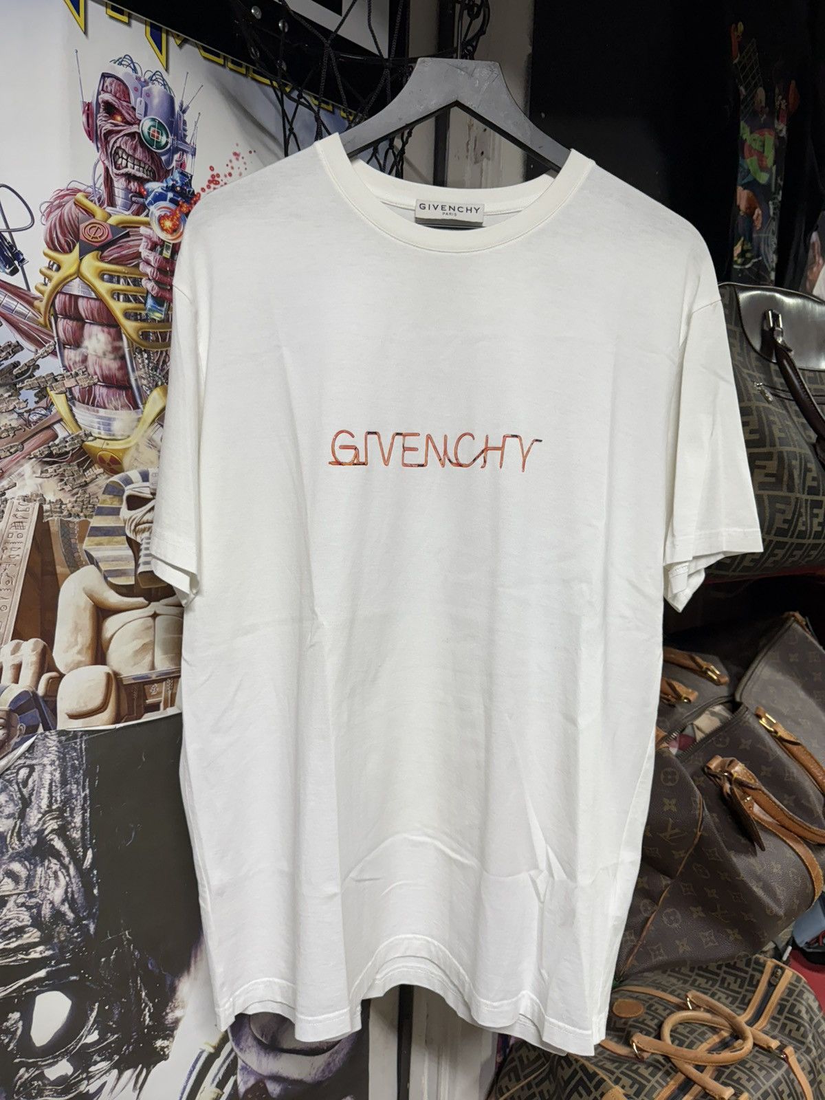 Givenchy Givenchy Spellout Logo T-Shirt Los Angeles Tee Large Size US L / EU 52-54 / 3 - 1 Thumbnail