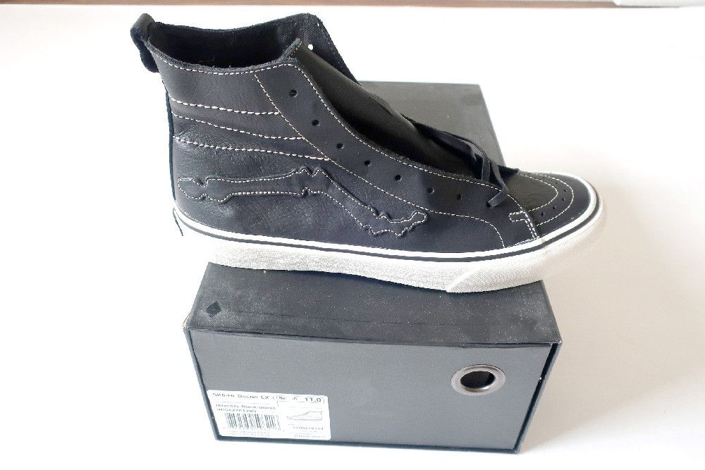 Vans (11)BLENDS X VANS VAULT SK8-HI DECON LX BLACK BONES Size US 11 / EU 44 - 2 Thumbnail