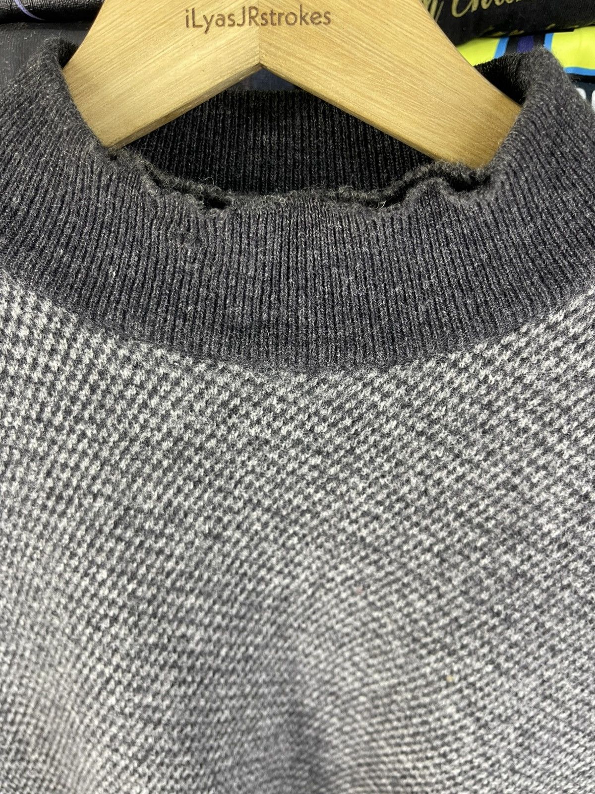 Bally Vintage 90's Bally Mark Richards Knit Pullover Sweatshirt Size US M / EU 48-50 / 2 - 2 Thumbnail