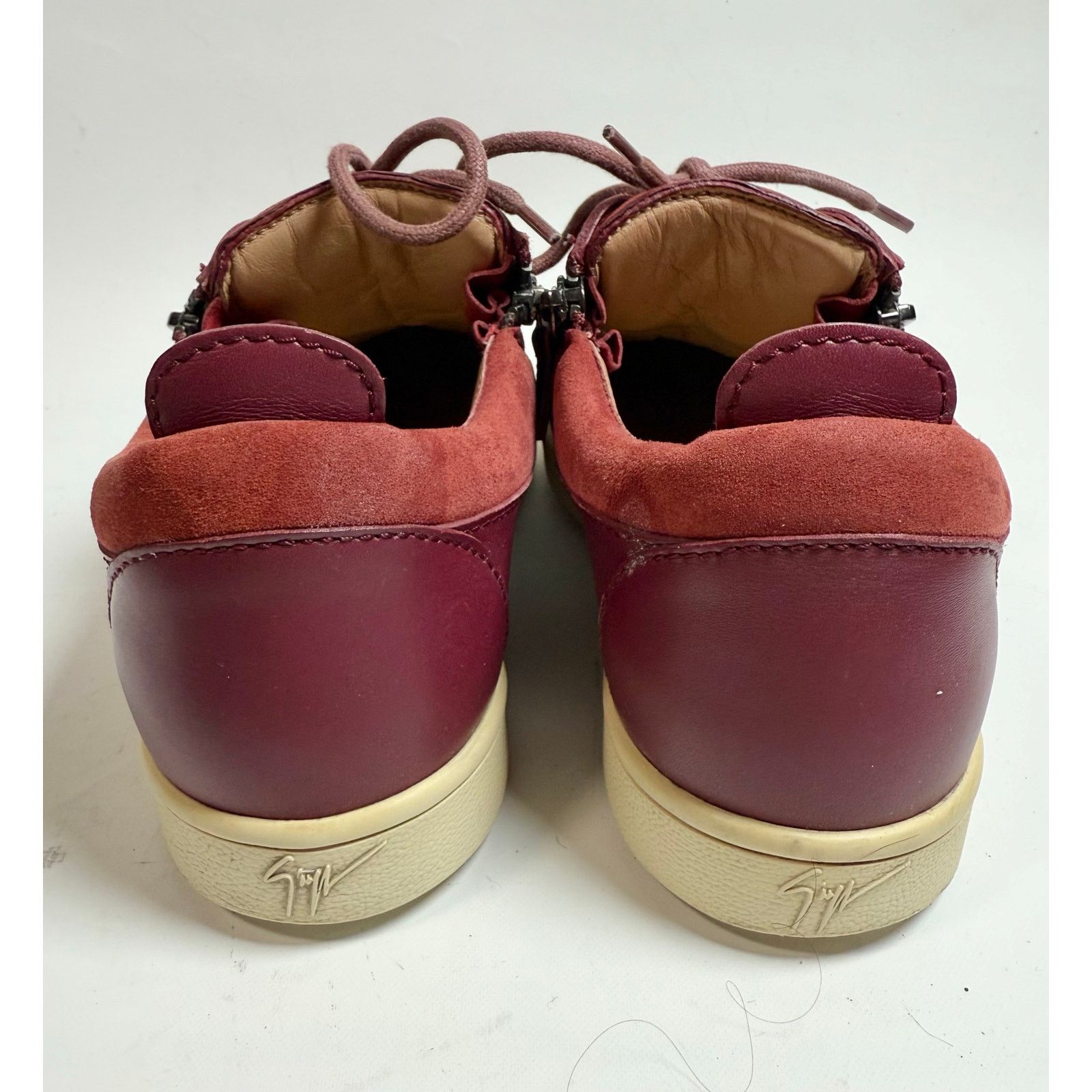 Giuseppe Zanotti Giuseppe Zanotti Brek Velvet Side-Zip Sneakers 36 EU/6 US Size US 6 / IT 36 - 7 Thumbnail