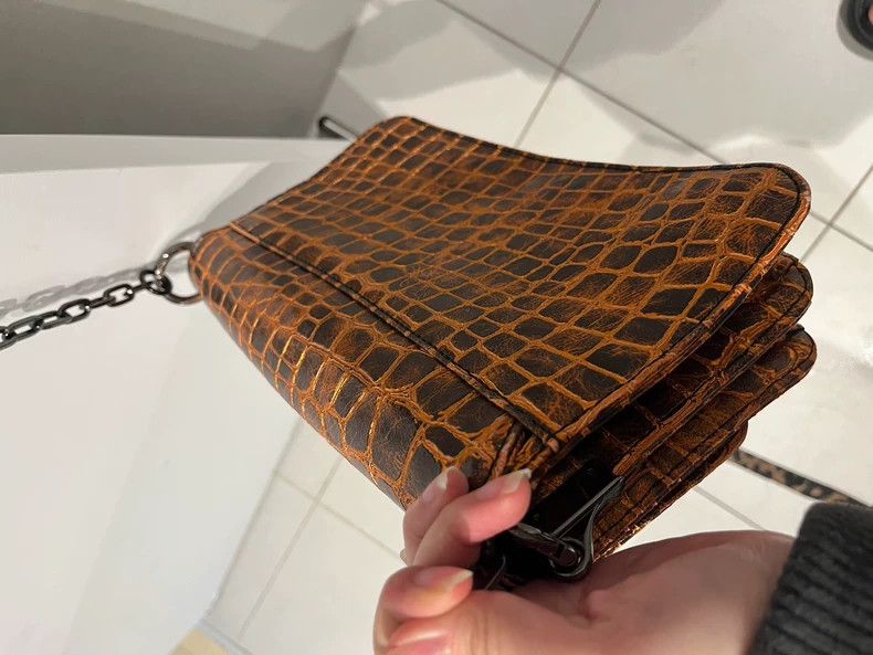 Vivienne Westwood Vivienne Westwood size os Crocodile Pattern Bag, Brown Size ONE SIZE - 2 Thumbnail