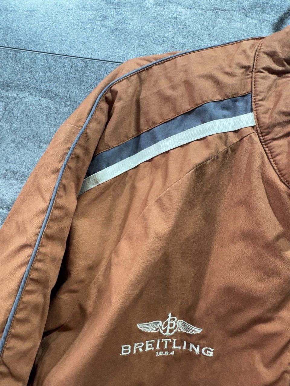 Alpha Industries Breitling Sturgis Bomber Vintag Rare Jacket