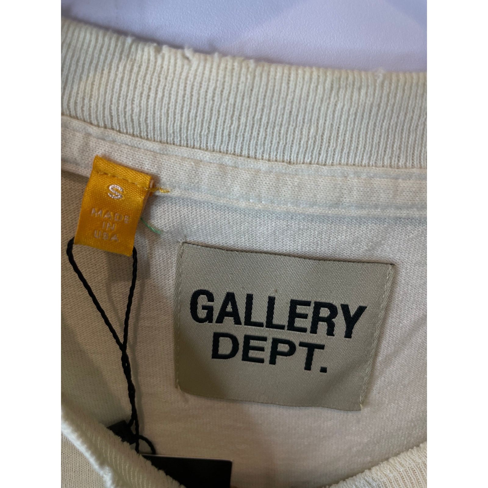 Gallery Dept. Gallery Dept Sexual Positions Tee Cream Pink Used Small Size US S / EU 44-46 / 1 - 2 Thumbnail
