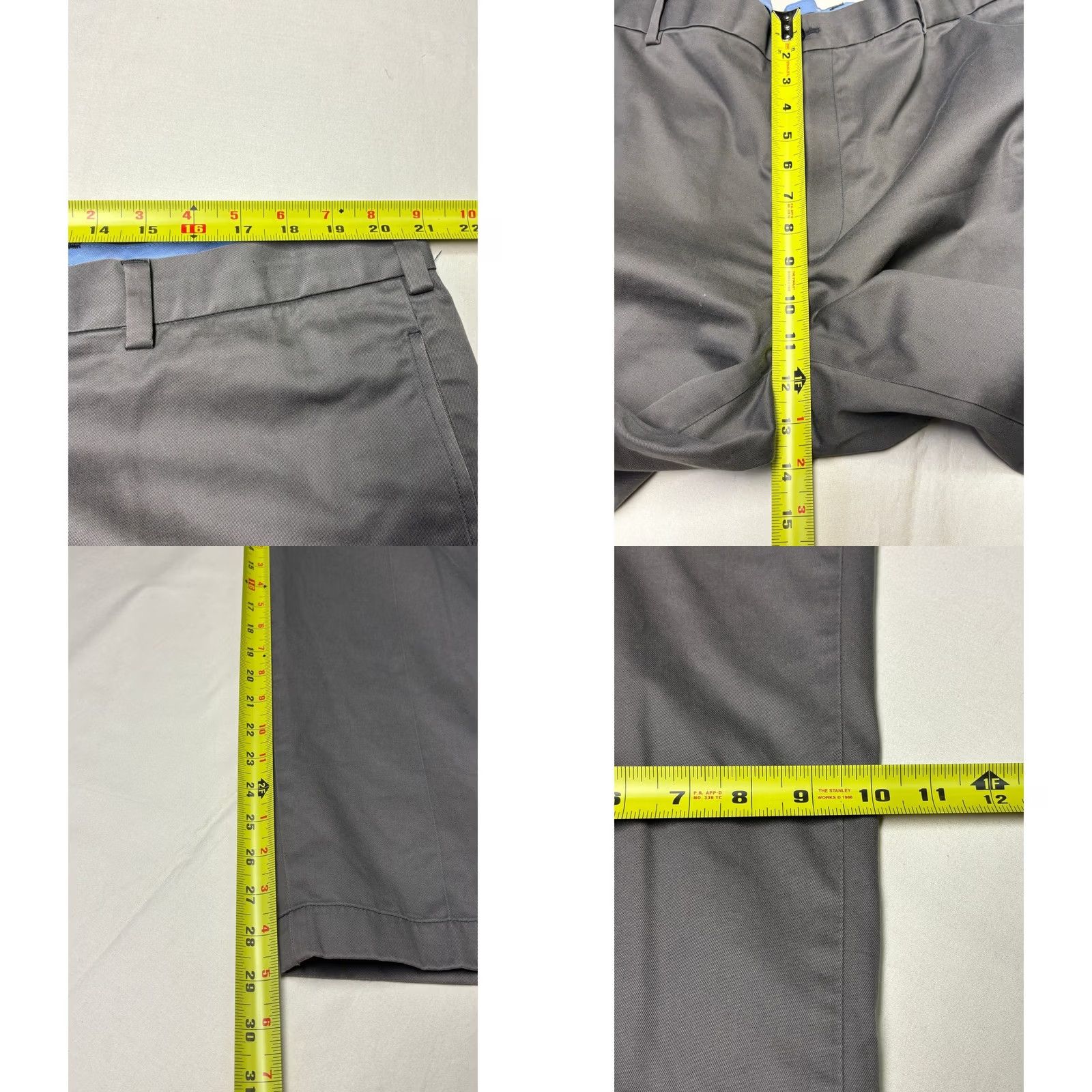 Brooks Brothers Brooks Brothers Advantage Chino Stretch Light Weight Comfort Pants 42X29 Beige Size US 42 / EU 58 - 8 Thumbnail