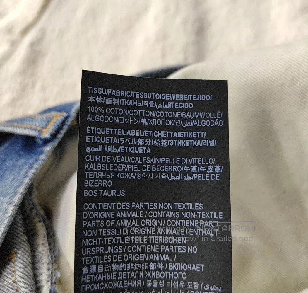 Yves Saint Laurent YSL Blue Jeans Size 28. Size 28" / US 6 / IT 42 - 3 Thumbnail