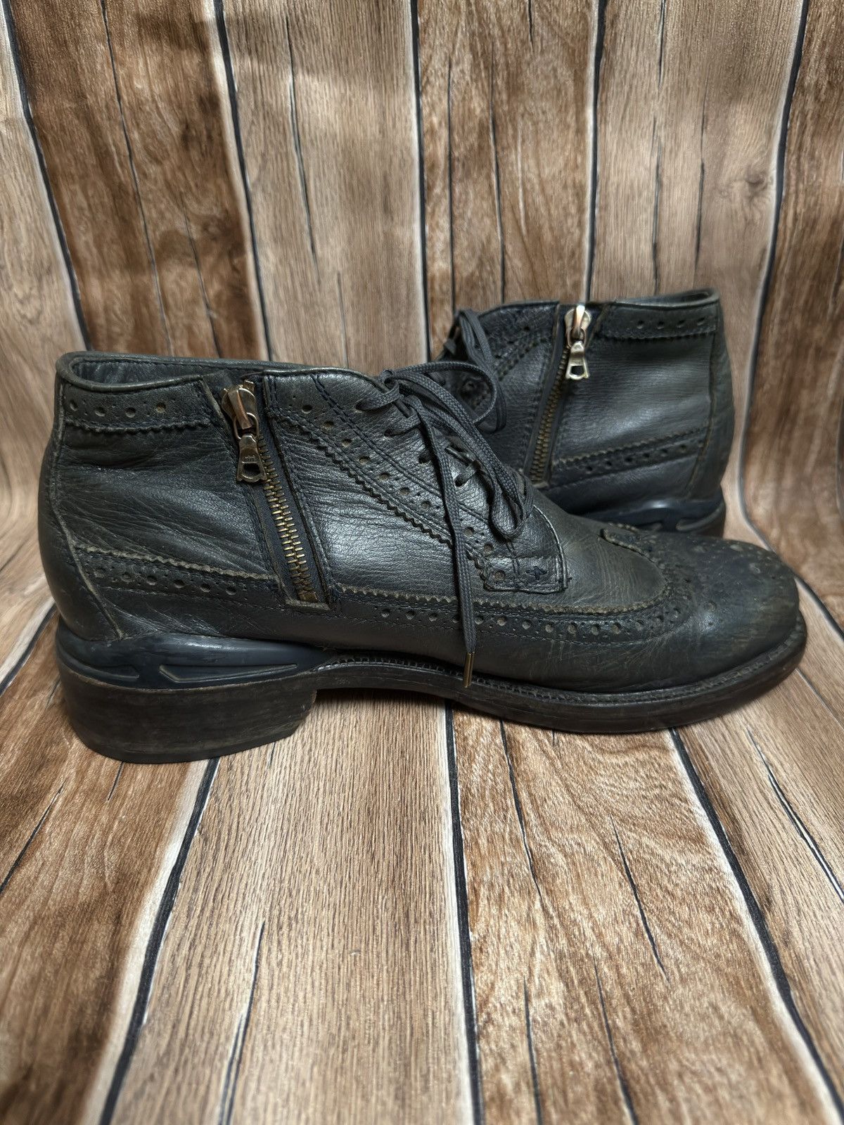 Visvim Aw10 🔥Patrician mid WT-Folk boots Size US 9.5 / EU 42-43 - 13 Thumbnail