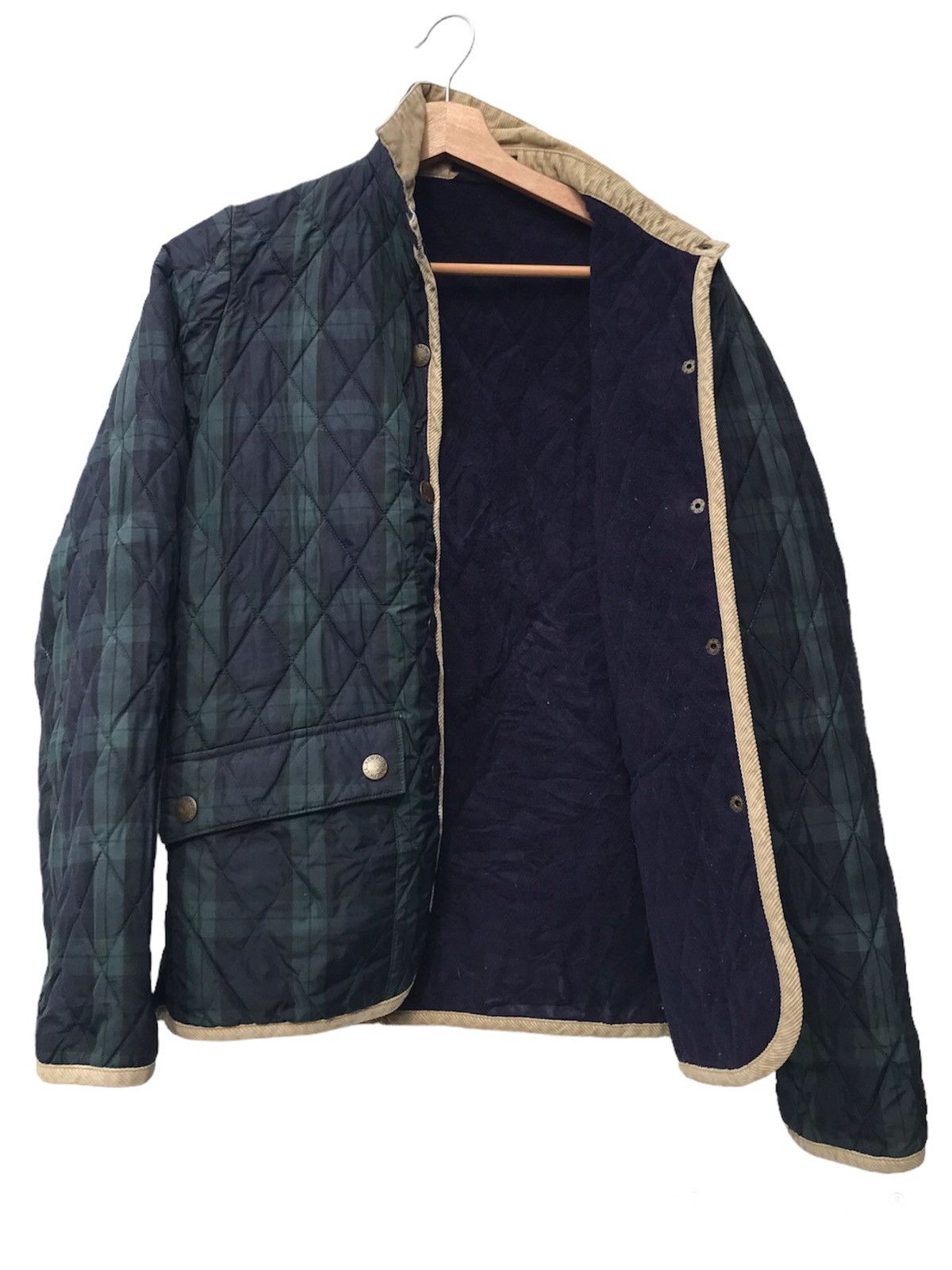 Ralph Lauren Vintage Ralph Lauren Quilted Jacket Size 160 Size US XS / EU 42 / 0 - 5 Thumbnail