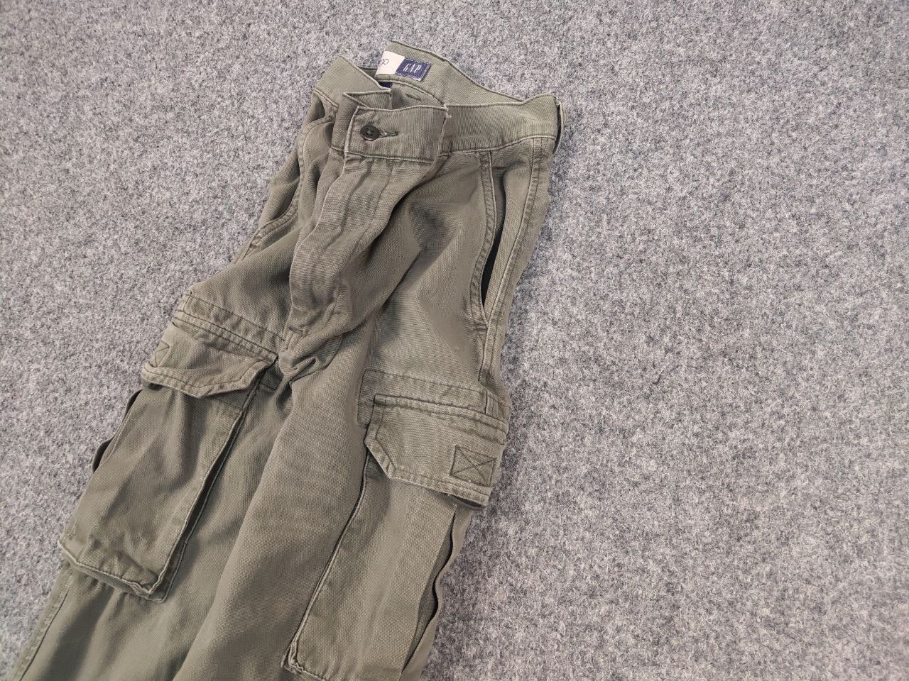 If Six Was Nine Vtg Gap hysteric glamour style Faded Canvas Cargo Pants Hype Size US 31 - 4 Thumbnail