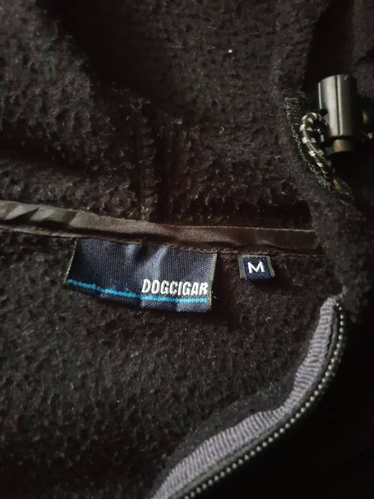 Japanese Brand Dogcigar black colour Japanese hoodie fleece sweater Size US M / EU 48-50 / 2 - 2 Thumbnail