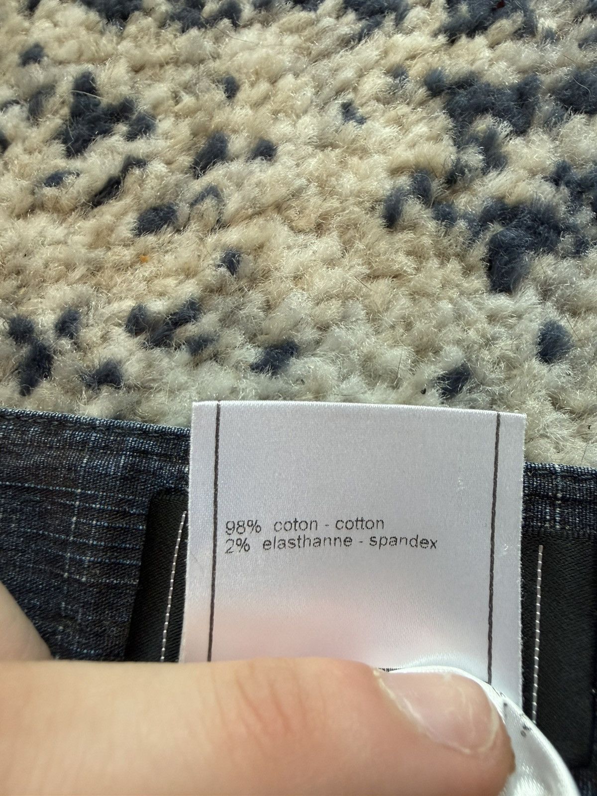 Chanel Chanel Women's Dark Blue Jeans Size 28" / US 6 / IT 42 - 5 Thumbnail