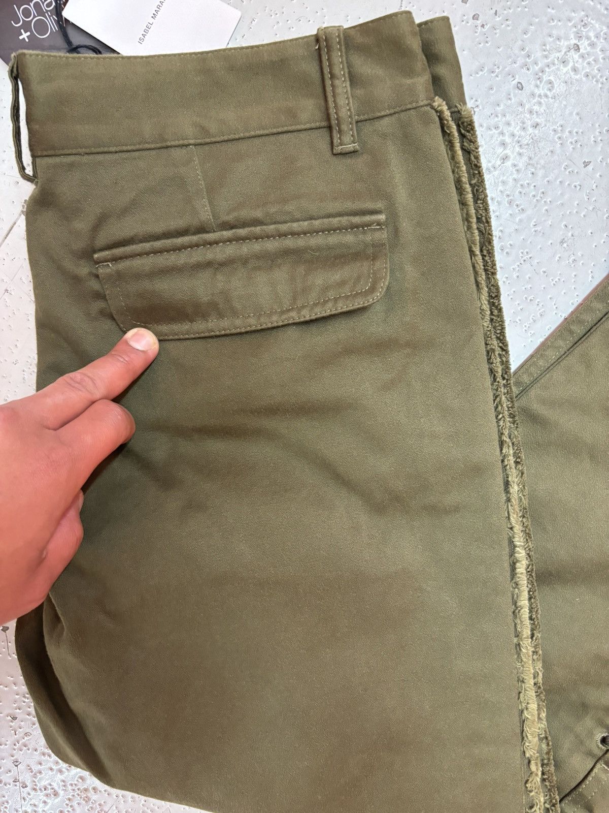 Isabel Marant × Isabel Marant Etoile ***FINAL DROP***RARE ISABEL MARANT MAIN LINE CROP PANT 30-33 Size US 33 - 3 Thumbnail